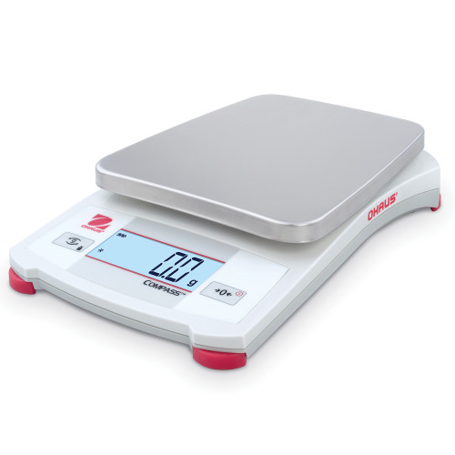 Ohaus Compass CX1201 Portable Scale, 1200 g Cap., 0.1 g